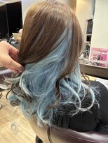 トゥーヘアー(too hair) 水色インナー