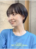 くびれショート/ベリーショート/フレンチバング/ピクシーカット