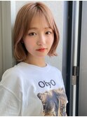 バブみレイヤー_ミルクティブロンドワンホンレイヤー