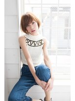 【デパール 】イメチェン外ハネボブ美髪ワイドバング