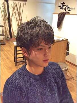 hair salon 華化 メンズパーマ