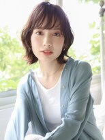 ネオリーブシェリエ 浅草店(Neolive cherie)&nbsp;大人かわいい外ハネナチュラルボブ 浅草 美容室