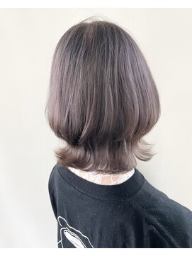 オル(Olu) 【 MASAYA】ボブウルフ×グレージュカラー