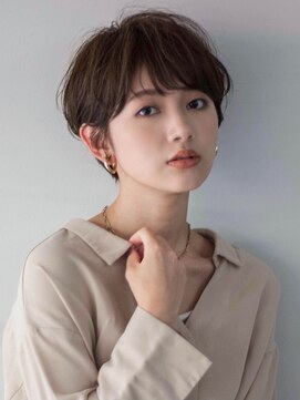 サーカス バイ ビュートリアム 青山(CIRCUS by BEAUTRIUM) マッシュショート 大人可愛いショートヘア 艶カラー 30代40代