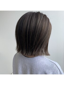 美容室 アイディー i-dee アッシュブラウンカラー