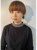 (stylistタカギマリエ)マッシュオレンジブラウン