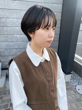 エミイ 鎌倉(eMii.) 丸みショート/髪質改善【鎌倉】