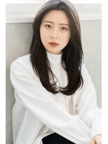 フレーム へアアンドトリートメント 天王寺北口店(FRAME)&nbsp;【FRAME  天王寺北口】内巻きワンカール♪黒髪ロングストレート