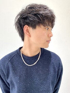 フォーク FOLK 【FOLK】メンズは好印象・清潔感☆ツイスト＆波巻きショート♪