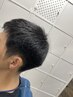 ☆学割U24男子高校生限定☆　カット＋シェーブ＋皮脂除去シャンプー