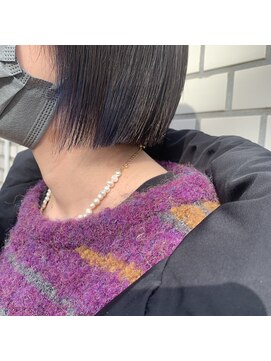 リー 甲子園(Lee) イヤリングカラー×アオ