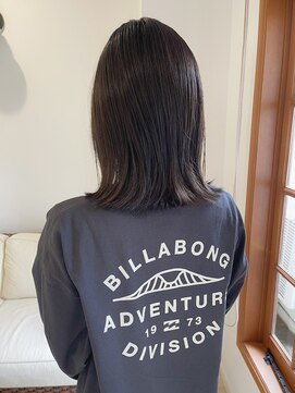 アルディ ユーカリが丘店(HARDI) 【星野】切りっぱなしミディアム×くすみブラウン☆