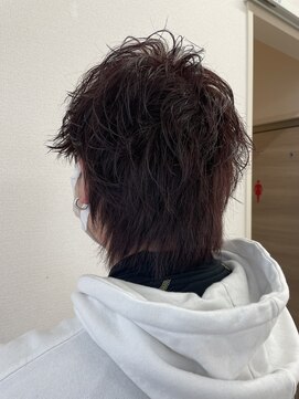 ガーデン 小山店(garden) 【メンズ】ミディアムウルフ