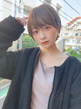 エニ 自由が丘(ENi) マチルダボブ/ピンクベージュ/インナーグレージュ[自由が丘駅]