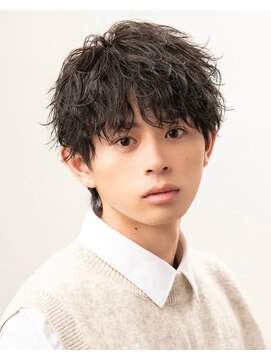 オーシャントーキョー 渋谷神南(OCEAN TOKYO) ソフトツイスパ束感人気黒髪マッシュ