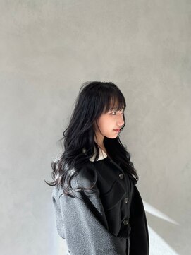 オレロ 国立(olelo) 暗めカラー/グランマッシュ/デザインカラー/フェザーパーマ/国立