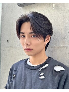 ニコ トウキョウ ヨコハマ(nico) メンズヘア/センターパート/韓国ヘア//ニュアンスパーマ