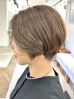 ファイブシーン アオヤマ(5SCENE AOYAMA)&nbsp;ショートパーマショートカット前髪あり前髪なし30代40代50代