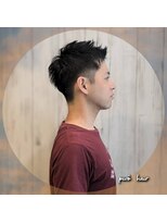 ピヴォヘアー(pivo hair)&nbsp;メンズカット　ツーブロック　ダークブラウンカラー　白髪染め