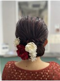浴衣ヘアセット/アップ【安佐南区】