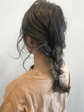 ユニバーストーキョー 池袋西口店(universe tokyo) ミディアムグレージュ(髪質改善/ダブルカラー/ケアブリーチ)