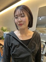 ナループロア ルームー(Nalu pu loa ROOMOO)&nbsp;ボブ/ミニボブ/切りっぱなしボブ/ぱつっとボブ