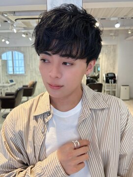 リコバイアフロート(riko by afloat) メンズ/眉毛/ニュアンスパーマ/ショート/パーマ