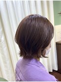 シルエット美人☆外ハネレイヤーボブ