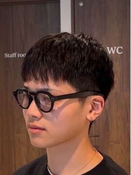 グルーマーズトウキョウ 渋谷店(GROOMER/S TOKYO) 下ろしスパイキーショート　メンズカット　メンズパーマ