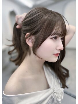 リッカ(LICCA) 【RINA】巻かずに可愛い!スタイリング簡単!顔周りカット☆