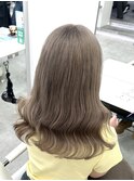 透明感ミルクティーベージュ