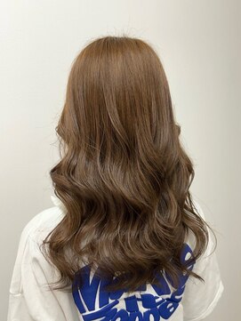 バブルス 久米川店(BUBBLES) ブリーチなしアッシュベージュ