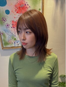 ヘアーエージェ(Hair Etger)の写真/こだわりたい女性へ♪歴20年以上の女性オーナーだからこそ出来る”なりたいを叶える”本命サロン。