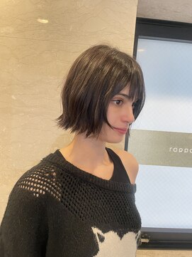 六本木美容室 西麻布店 ニュアンス◎ボブヘア