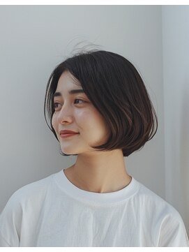 ルシードスタイル アウラ 松戸市五香(LUCIDO STYLE Aura) うる艶サラサラショート【松戸#五香#白髪染め#カラー#髪質改善】