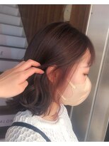 アヴァンス 天王寺店(AVANCE.) ピンクで作るインナーカラー♪