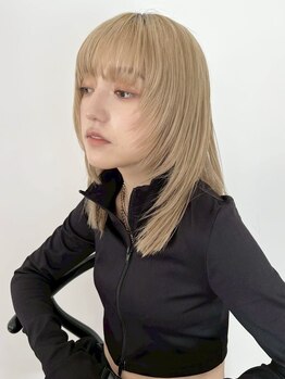 バズ(BUZZ)の写真/パーソナルカラー診断xブリーチカラーで自分史上最高の【かわいい】を引き出すスタイルを◎