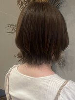 ヒトイロ(hitoiro)&nbsp;レイヤーボブ×ナチュラルブラウン