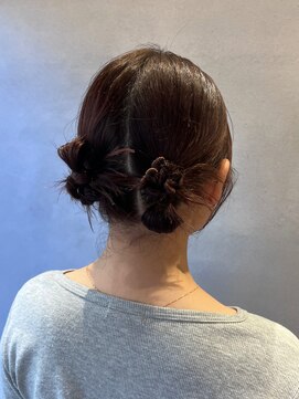 ニコ(NICO) 暗めカラー タイトツイン☆彡 11.14