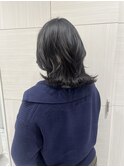 レイヤーカット×ハイライトカラー