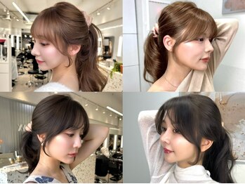 オニキス 原宿(ONYX)の写真/顔まわりが【色気】【上品さ】を引き立たせる圧倒的に盛れるヘアーに★【韓国ヘアー/レイヤーカット】