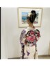 【10％増しで早朝OK】プロの技で格上げ◎留袖・訪問着着付け＋ヘアセット