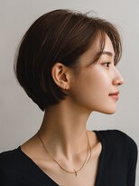 クレビア 名古屋(CreBiA)&nbsp;艶髪/透明感/レイヤーカット/顔まわりカット/ショート