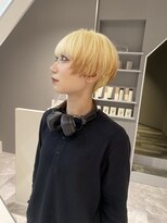 グレイス(Grace)&nbsp;刈り上げショート×ブロンドエンドカラー