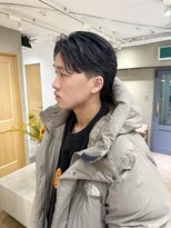 ローレン(LOREN)&nbsp;ベリーショート/ダークアッシュ/ニュアンスパーマ/韓国マッシュ