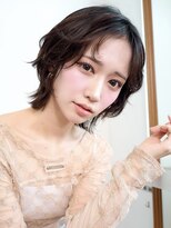 ロンドアンメゾン 原宿(Lond un Maison.)&nbsp;韓国顔周り/バタフライカット/ミディアムレイヤーカット/0218