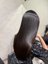 キュア 表参道(CURE)&nbsp;ブリーチなし/髪質改善/スモーキーカラー/グレーブラウン表参道