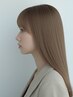 【触れたくなる極上髪♪】カット+カラー+4ステップトリートメント¥6200