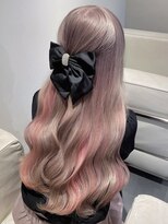 ベレーザ 川越(Beleza)&nbsp;ba15242_ピンクベージュハイトーンカラー透明感ワンホンヘア艶髪