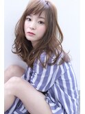 【Blanc】ショートバング×無造作セミロング